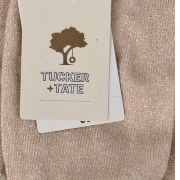 NWT Tucker + Tate Girls Cardigan Sweater Gold Metallic Jewel Glitter Size 2 - Picture 8 of 8